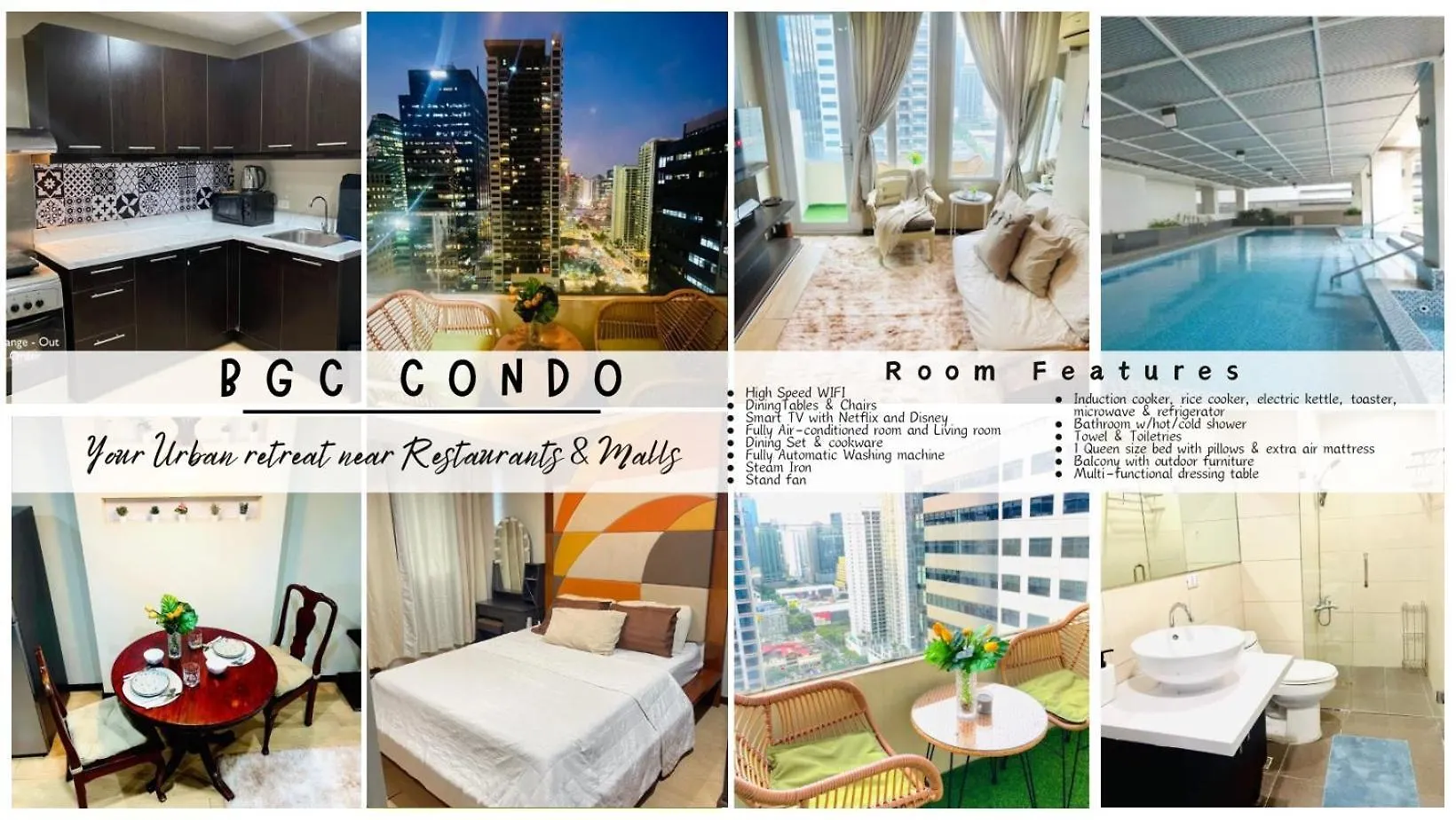 City Haven Bgc Near Resto&Mall Manila